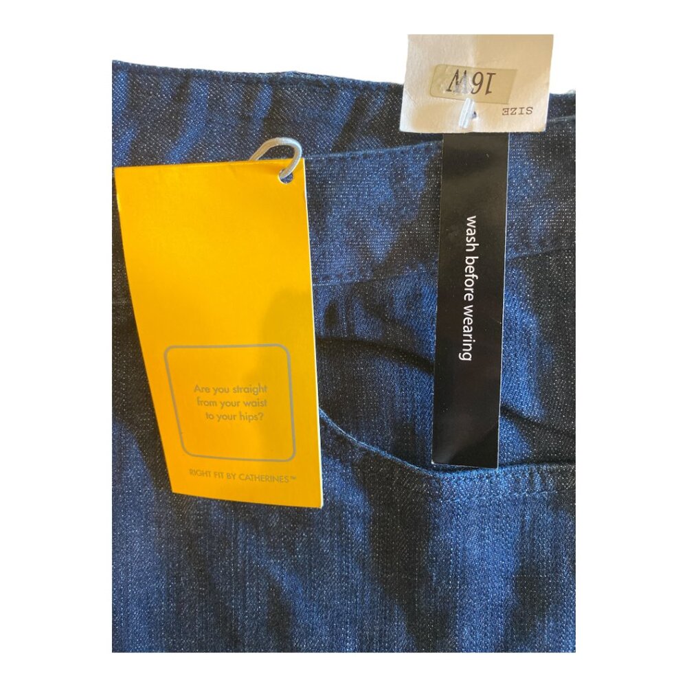 **NWT** Liz & Me Blue Jeans by Catherines Women's Size 3 (16W) - Picture 6 of 10